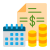 1_financial Year Financial Year icon
