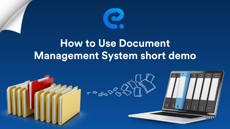 My E Office How to Use Document Management System