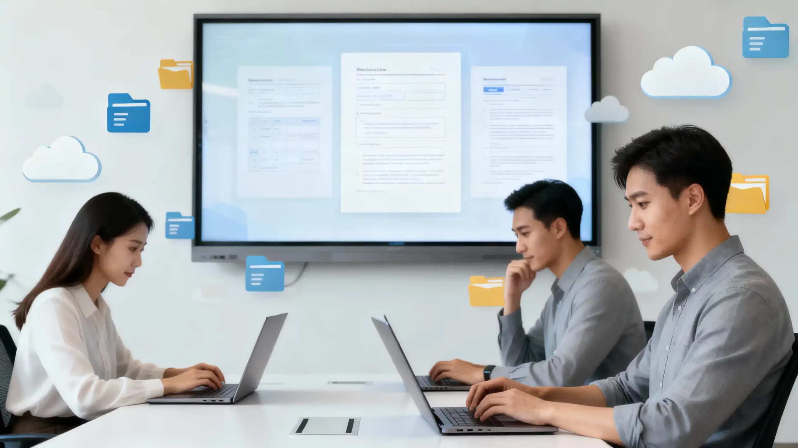 document management system in a modern digital workspace