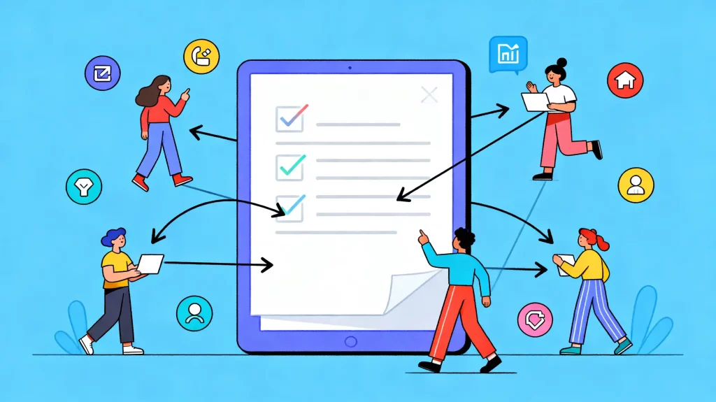 document collaboration and workflow automation in DMS